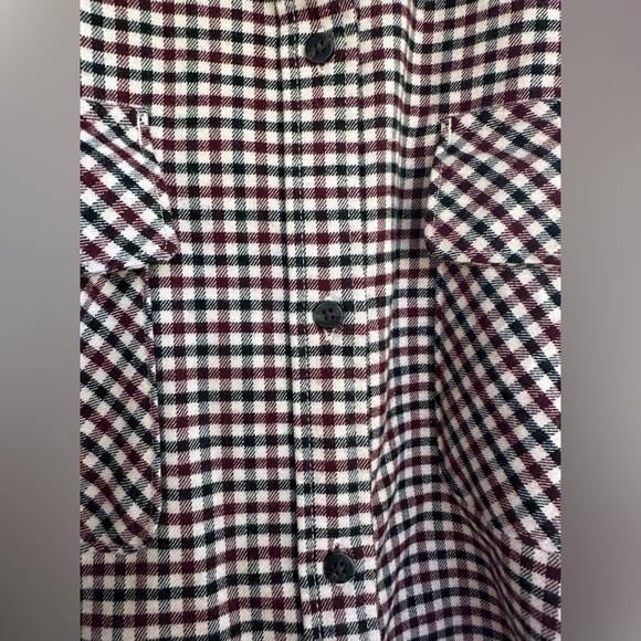 Abercombie & Fitch Men’s Oversized Button Up Flannel Size XXL - Picture 5 of 6